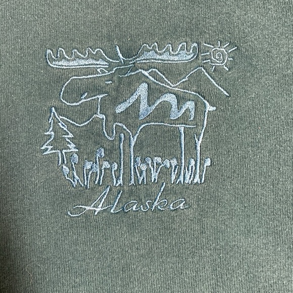 JERZEES XL Cotton Super Sweats Vintage 90s Sweatshirt - Picture 6 of 10